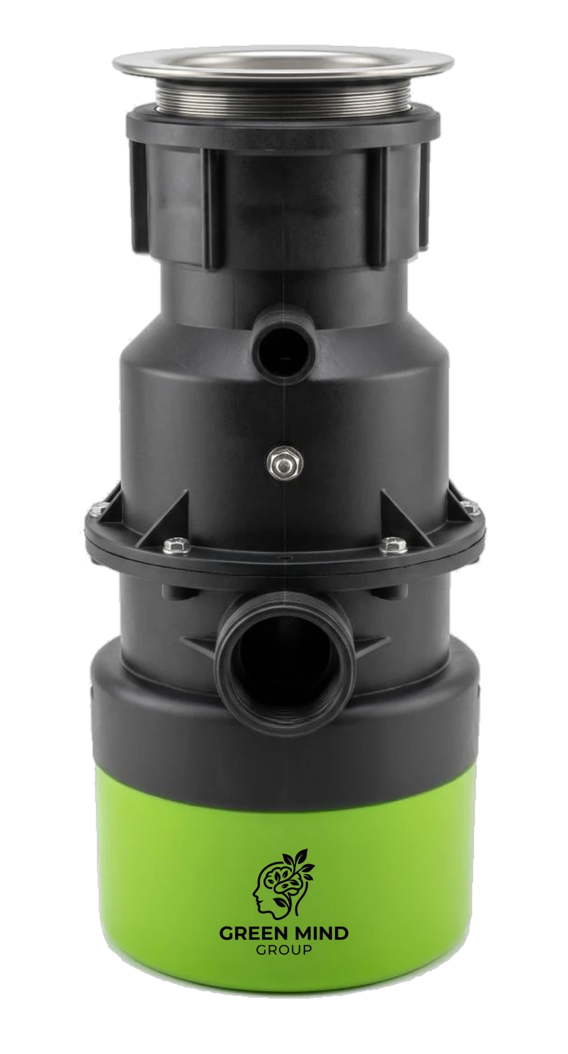 VORTIX, dissipatore alimentare a forza centrifuga, con il marchio Green Mind Group
